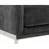 Sunpan Chandler Sofa - Thunder Grey - Leg Close-Up - Sunpan Chandler Sofa - Thunder Grey - Leg Close-Up