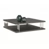  Sunpan Carmella Coffee Table - Angled with Decor -  Sunpan Carmella Coffee Table - Angled with Decor