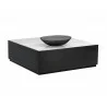 Sunpan Catherine Coffee Table - Angled with Decor - Sunpan Catherine Coffee Table - Angled with Decor