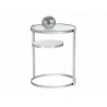 Sunpan Helica Side Table - Stainless Steel - With Decor - Sunpan Helica Side Table - Stainless Steel - With Decor