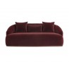 Astrid Sofa - Merlot - Front