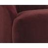 Astrid Sofa - Merlot - Close-Up