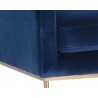 Virgil Lounge Chair - Evening Navy - Leg Close-Up