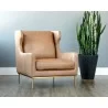Virgil Lounge Chair - Marseille Camel Leather - Lifestyle - Virgil Lounge Chair - Marseille Camel Leather - Lifestyle