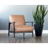 Kellam Lounge Chair - Marseille Camel Leather - Lifestyle