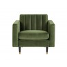Yosi Armchair - Moss Green - Front