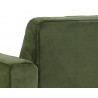 Yosi Armchair - Moss Green - Seat Back