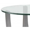 Sunpan Lia Side Table - Close up Angle
