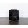 Ashanti Storage Ottoman - Gold - Black - Lifestyle