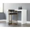 Sunpan Beaumont Barstool in Antique Brass And Cantina Black - Lifestyle - Sunpan Beaumont Barstool in Antique Brass And Cantina Black - Lifestyle