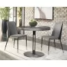 Klaus Dining Chair - Sparrow Grey / Napa Black - Lifestyle 2 - Klaus Dining Chair - Sparrow Grey / Napa Black - Lifestyle 2