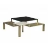 Sunpan Saber Coffee Table - Front Angle - Sunpan Saber Coffee Table - Front Angle