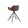 Owen Swivel Counter Stool - Hearthstone Brown - Back Angle - Owen Swivel Counter Stool - Hearthstone Brown - Back Angle