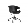 Kash Office Chair - Nightfall Black - Angled View