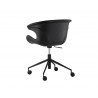 Kash Office Chair - Nightfall Black - Back Angle