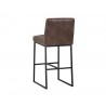 SUNPAN Spyros Barstool - Havana Dark Brown - Back Angled