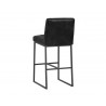 SUNPAN Spyros Barstool - Coal Black, Back view