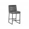 Spyros Counter Stool - Overcast Grey - Angled View - Spyros Counter Stool - Overcast Grey - Angled View
