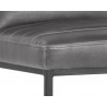 Spyros Counter Stool - Overcast Grey - Seat Close-up