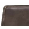 Spyros Counter Stool - Havana Dark Brown - Seaty Back Angle Close-up - Spyros Counter Stool - Havana Dark Brown - Seaty Back Angle Close-up