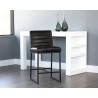 Spyros Counter Stool - Coal Black - Lifestyle