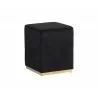 Cricket Ottoman - Black - Angled - Cricket Ottoman - Black - Angled