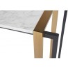 Sunpan Garnet Console Table - Table Edge Close-Up