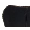 Sunpan Lyla Counter Stool - Antique Black - Seat Back Closeup - Sunpan Lyla Counter Stool - Antique Black - Seat Back Closeup