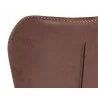 SUNPAN Lyla Barstool - Antique Brown - Back Edge - SUNPAN Lyla Barstool - Antique Brown - Back Edge