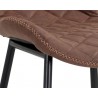 SUNPAN Lyla Counter Stool - Antique Brown - Seat Detail