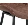 Sunpan Lyla Counter Stool - Antique Brown - Seat Detail - Sunpan Lyla Counter Stool - Antique Brown - Seat Detail