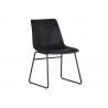 SUNPAN Cal Dining Chair - Antique Black, Brown, Grey, Frontview