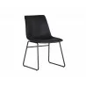 SUNPAN Cal Dining Chair - Antique Black, Brown, Grey, Frontview - SUNPAN Cal Dining Chair - Antique Black, Brown, Grey, Frontview