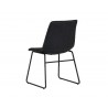 SUNPAN Cal Dining Chair - Antique Black, Brown, Grey, Back Angle