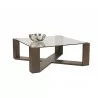 Sunpan Nix Coffee Table - Angled View - Sunpan Nix Coffee Table - Angled View