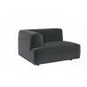 Darren Modular - Left Armchair - Smokescreen - Side Angle - Darren Modular - Left Armchair - Smokescreen - Side Angle