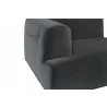 Darren Modular - Left Armchair - Smokescreen - Side Arm Close-Up - Darren Modular - Left Armchair - Smokescreen - Side Arm Close-Up