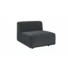 Darren Modular - Armless Chair - Smokescreen - Angled View - Darren Modular - Armless Chair - Smokescreen - Angled View