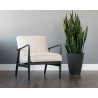 Lyric Lounge Chair - Vintage Vanilla Leather - Lifestyle