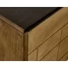 Sunpan Sage Highboard - Sideboard Edge Close--Up - Sunpan Sage Highboard - Sideboard Edge Close--Up