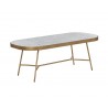 Sunpan Memphis Coffee Table - Rectangular - Angled