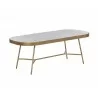Sunpan Memphis Coffee Table - Rectangular - Angled - Sunpan Memphis Coffee Table - Rectangular - Angled