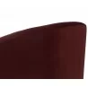 Astrid Armchair - Merlot - Back Angle - Astrid Armchair - Merlot - Back Angle