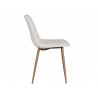 SUNPAN Drew Dining Chair - Champagne Gold - Antonio Linen, Sideview