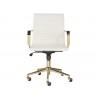 Jessica Office Chair - White - Front