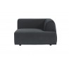 Darren Modular - Right Armchair - Smokescreen - Sdie Angle