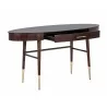  Sunpan Osmond Desk - Angled with Opened Drawer -  Sunpan Osmond Desk - Angled with Opened Drawer