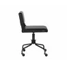 Davis Office Chair - Black - Onyx - Side Angle - Davis Office Chair - Black - Onyx - Side Angle