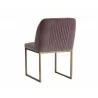 Nevin Dining Chair - Blush Purple/Merlot/Polo Club Muslin/Shadow Grey, Backview - Nevin Dining Chair - Blush Purple/Merlot/Polo Club Muslin/Shadow Grey, Backview
