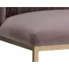 Nevin Dining Chair - Blush Purple/Merlot/Polo Club Muslin/Shadow Grey, Closeup View 2 - Nevin Dining Chair - Blush Purple/Merlot/Polo Club Muslin/Shadow Grey, Closeup View 2